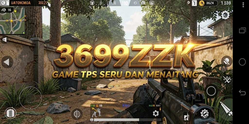 Tampilan gameplay seru dari 369ZK dalam mode TPS.