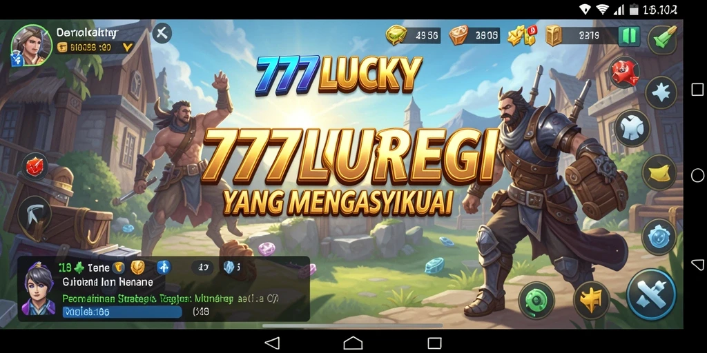 Tampilan gameplay menantang dari 777LUCKY yang seru dan adiktif.