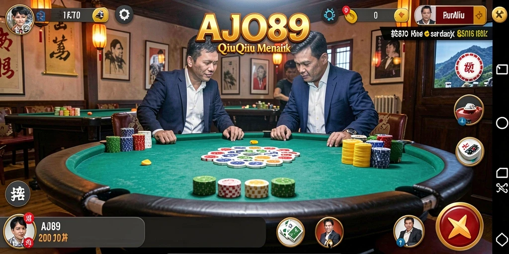 Tampilan gameplay seru dari AJO89 dengan aksi QiuQiu.