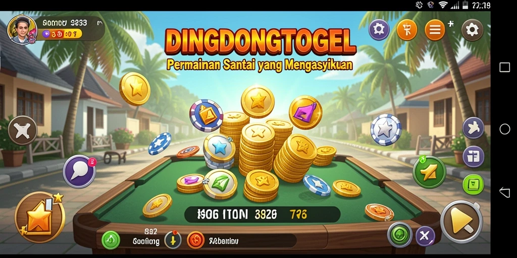 Screenshot gameplay DINGDONGTOGEL yang menarik dan penuh warna.