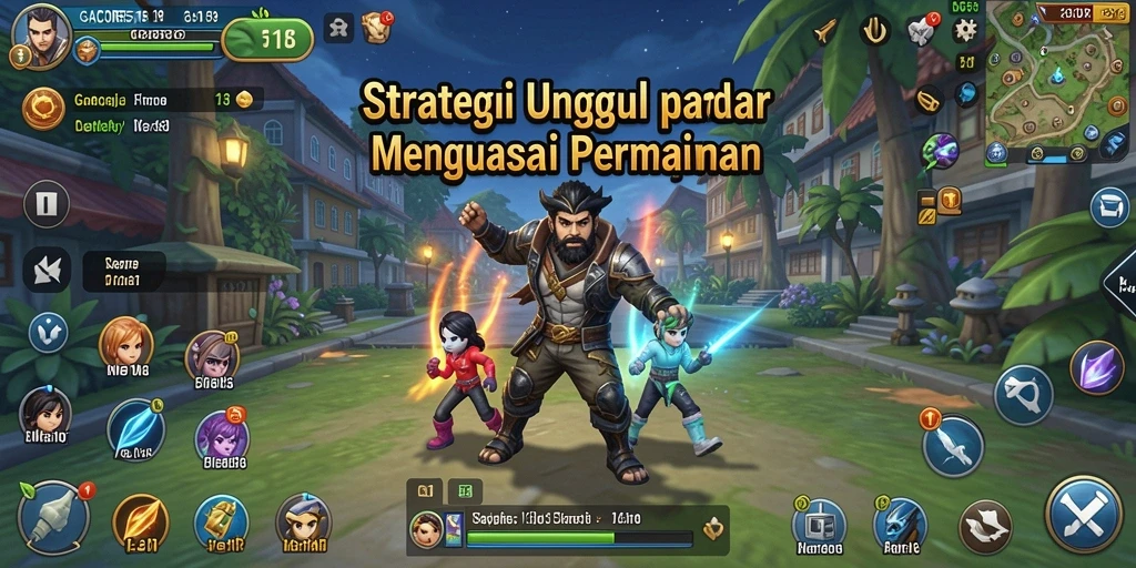 Tampilan layar utama GACOR518 yang menampilkan aksi strategi yang mendebarkan.
