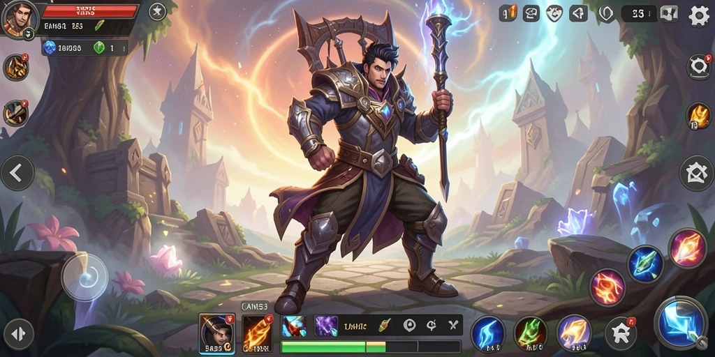 Tampilan memukau dari gameplay GANAS33 dalam dunia ARPG.