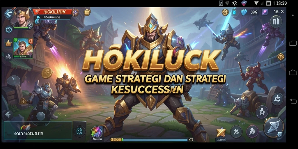 Tampilan utama gameplay HOKILUCK yang memukau dan penuh strategi.