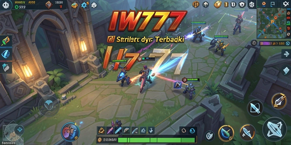 Tampilan menarik dari gameplay IW777 yang penuh strategi.