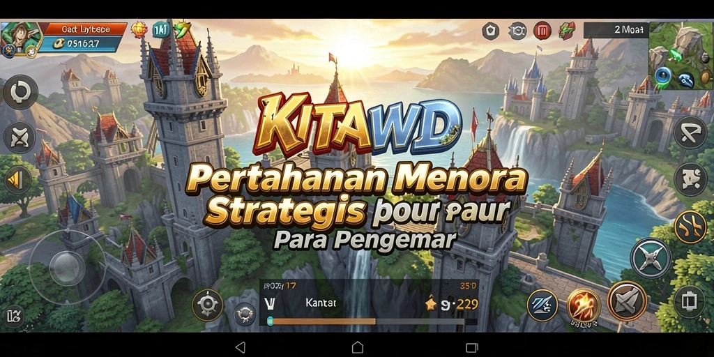 Tampilan gameplay menarik dari KITAWD dengan grafis menawan.