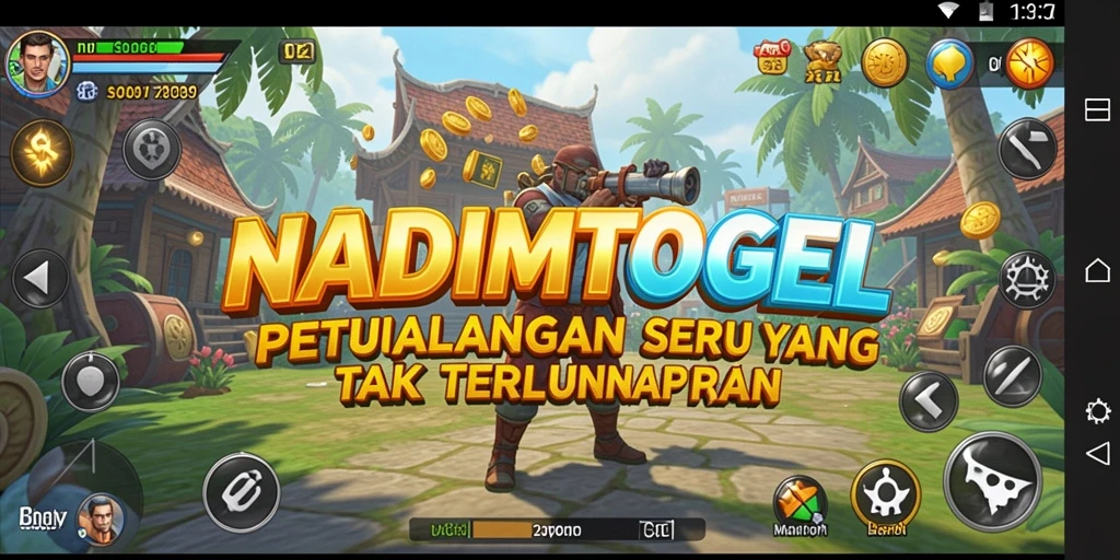 Tampilan menarik dari gameplay petualangan NADIMTOGEL.
