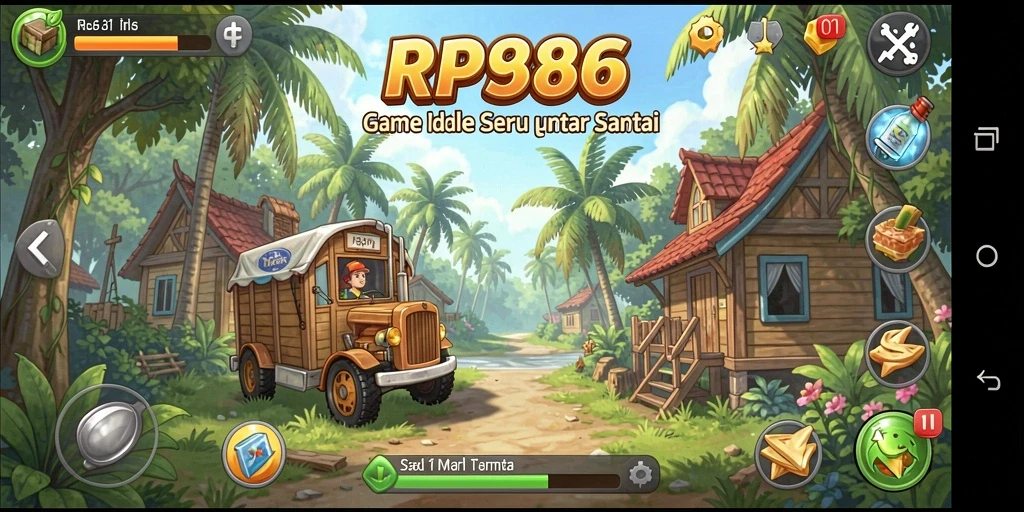 Screenshot menunjukkan gameplay menarik dari RP886 yang menyenangkan.