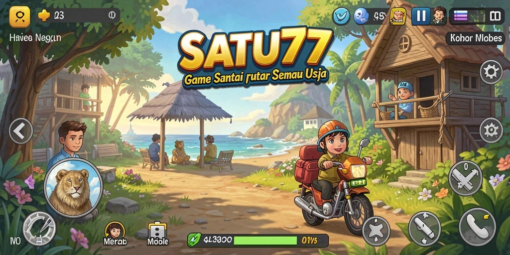 Screenshot menunjukkan gameplay SATU77 yang menarik dan menyenangkan.