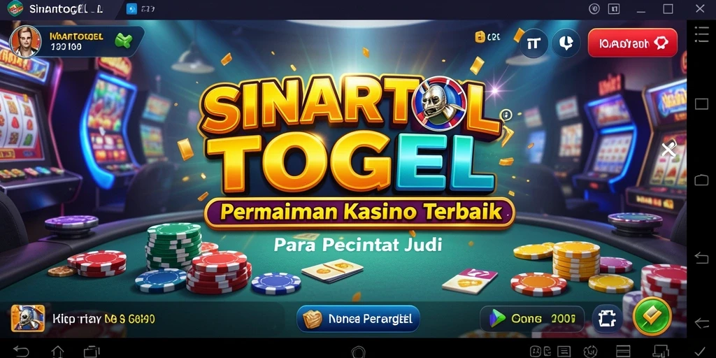 Screenshot gameplay SINARTOGEL menampilkan keseruan permainan Kasino.