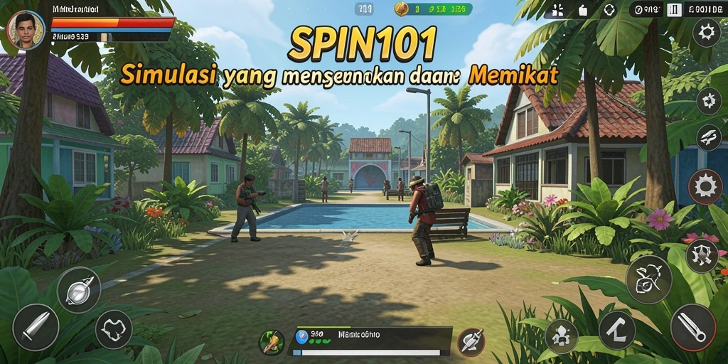 Tampilan gameplay SPIN101 yang memikat dan mendalam.