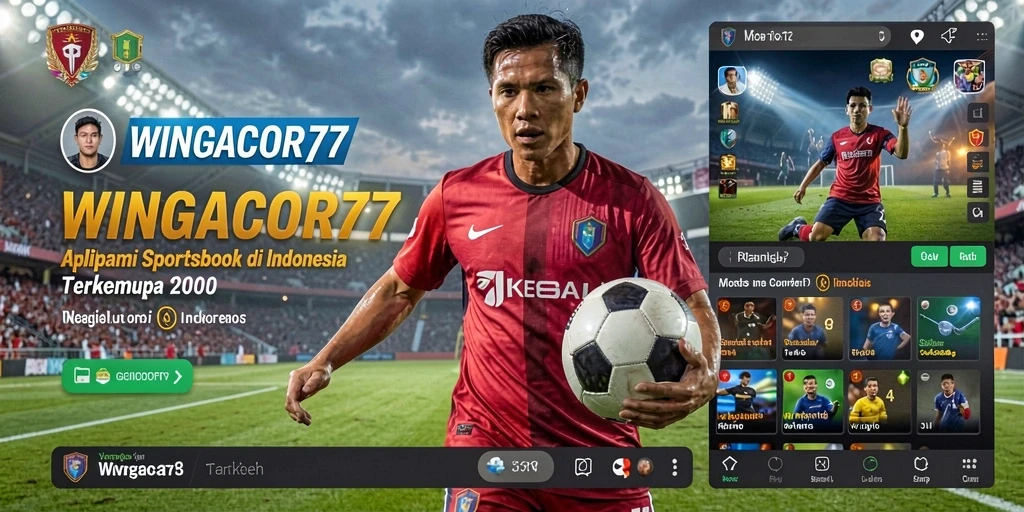 Screenshot utama WINGACOR77 menampilkan momen taruhan yang mendebarkan.